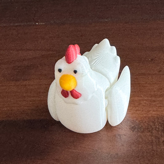 Chicken Keychain Flexi