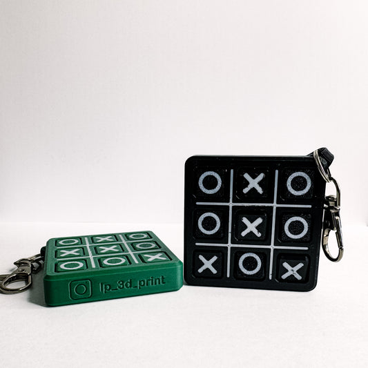 Tic tac Toe Keychain