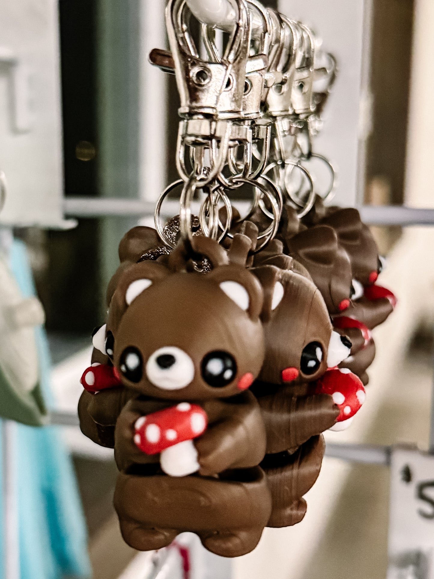 Bear keychain