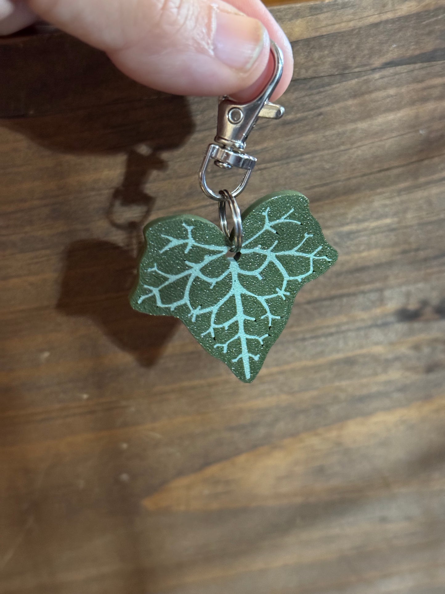 Leaf Keychains