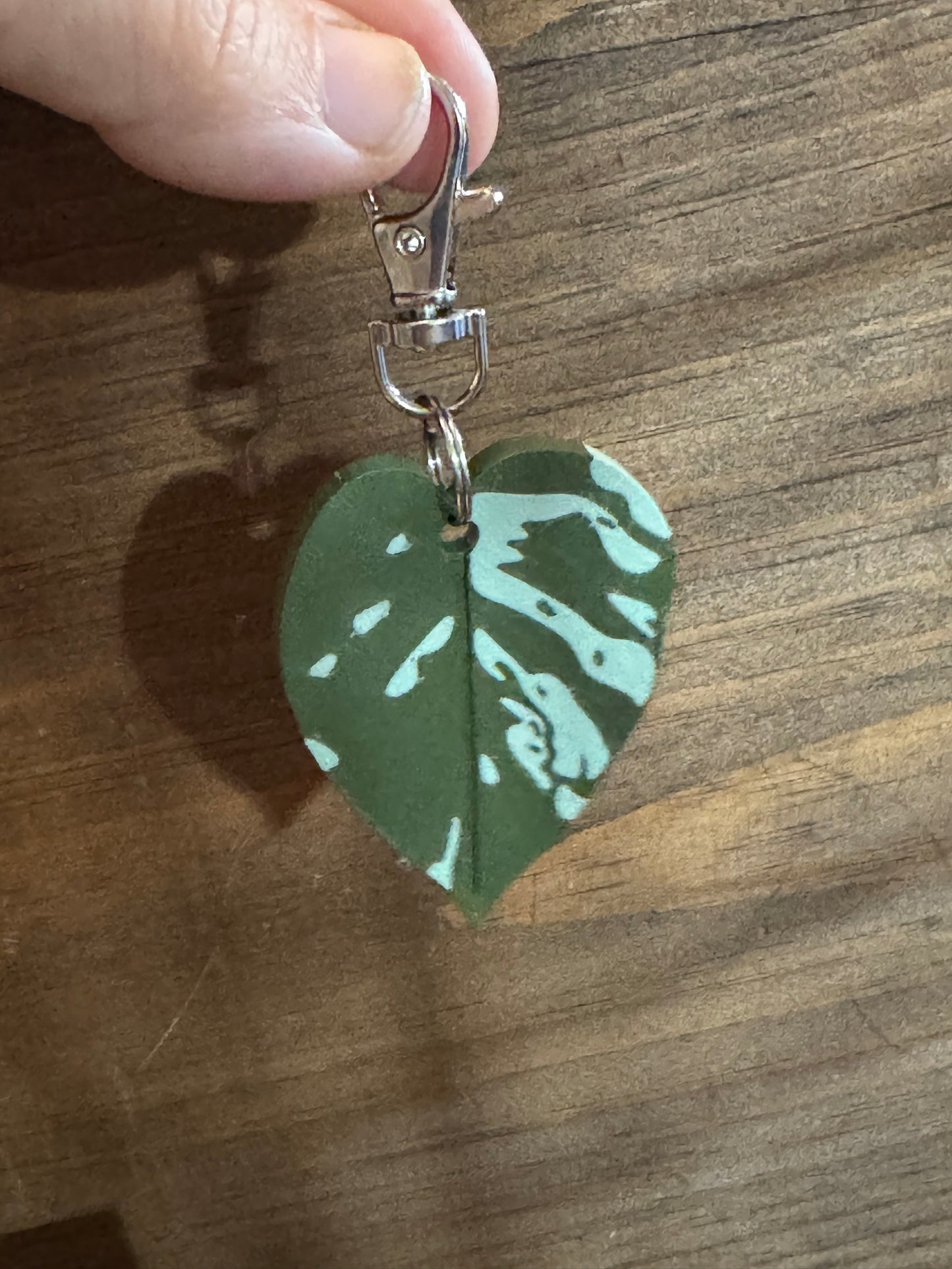 Leaf Keychains