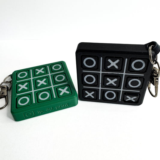 Tic tac Toe Keychain